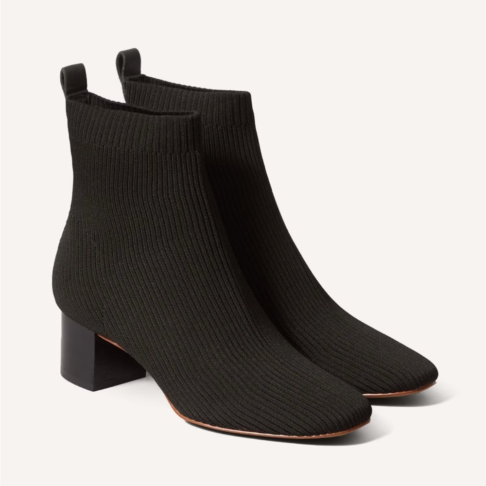 Everlane Sock Boots in Black